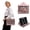 Pink, variant on Allytechgroup Tablet Bag Case for Apple iPad Mini 5 4 3 2 1 7.9 Inch, With Crossbody Shoulder Strap Document Pocket Hand Strap Cash Slots Kickstand Protective Cover