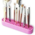 thumbnail image 3 of Bueautybox Makeup Beauty Brush Holder Organizer, Lipstick Holder Case Silicone Nail Polish Storage Rack Professional Cosmetic Display Box, 3 of 7