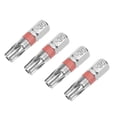 thumbnail image 5 of Uxcell 1/4" Hex Shank 1" Length T30 S2 Steel Security Torx Screwdriver Bit 4 Pack, 5 of 5