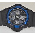 thumbnail image 2 of Casio Men's G-Shock Analog-Digital Tough Solar Watch, Black/Blue, 2 of 5