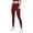 Burgundy, variant on Wyobmus Leggings With Pockets for Women Soft Sherpa Lined High Waisted Tummy Control Workout Yoga Pants Blue