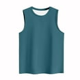 thumbnail image 4 of ZyeKqe Sleeveless Tops for Women Round Neck Tank Tops Solid Color Summer T Shirts Loose Basic Shirts, 4 of 4