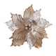 thumbnail image 5 of Flores artificiales de Pascua de Navidad, flores decorativas hechas a mano, adorno para de Navidad para regalo, decoración de boda de año Nuevo champán, 5 of 8
