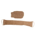 thumbnail image 1 of Set de exfoliante corporal con correa trasera de doble cara y guantes exfoliantes de secado rápido., 1 of 5