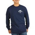 thumbnail image 1 of CafePress - RN Medical Symbol - Long Sleeve Dark T-Shirt, 1 of 1