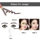thumbnail image 3 of 2 plantillas para cejas reutilizables, plantillas para dar forma a las cejas, guías de dibujo, tarjetas, maquillaje DIY, 3 of 3