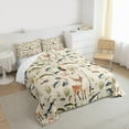 thumbnail image 3 of Castle Fairy Boys Girls Mallard Duck Deer Full Size Comforter Sets 3-Piece,Fishing And Hunting Bedding Comforter Set,Jungle Animal Lightweight Bedding Sets,Microfiber Bedroom Decor,Reversible, 3 of 8