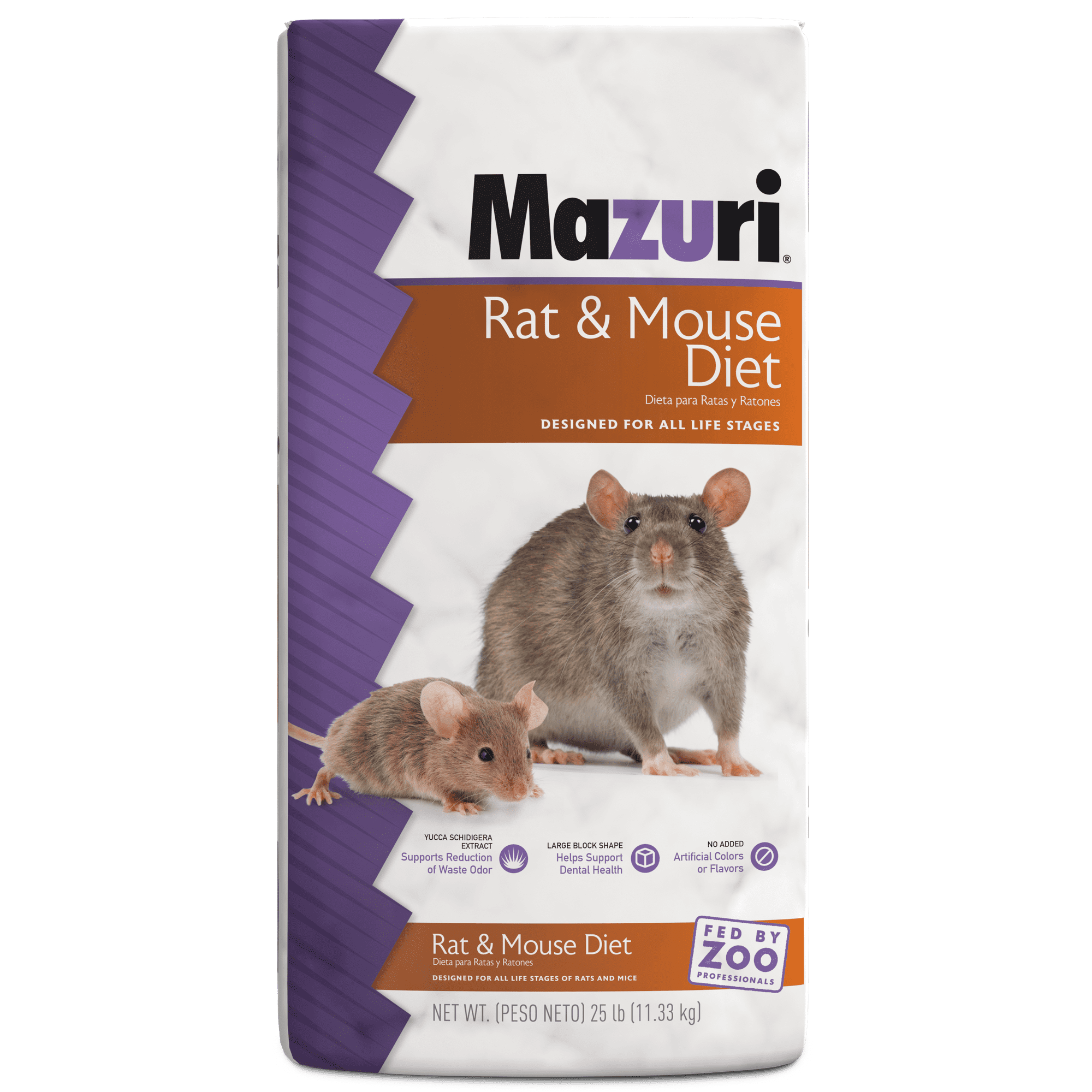 Mazuri Rat & Mouse Food, 25 lbs.