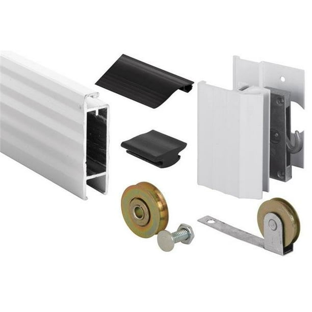 PrimeLine 5270830 37 x 81 in. Aluminum Screen Door Repair Kit, White