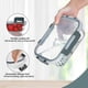 thumbnail image 2 of 10-pack glass food storage containers oven and freezer safe, 2 of 4