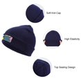 thumbnail image 3 of Tom And Jerry Beanie Men Slouchy Knit Skull Cap Warm Stocking Hats Guys Women Winter Beanie Hat Cuffed Plain Hat, 3 of 8