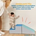 thumbnail image 3 of ECR4Kids SoftZone Little Me Climb and Slide, Beginner Playset, Contemporary, 2-Piece, 3 of 9
