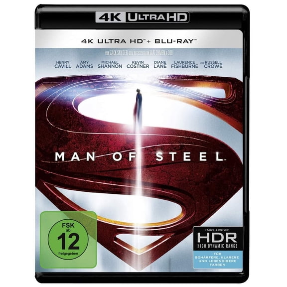 Man of Steel (4K Ultra HD) (  Blu-ray) [2013] [4K UHD]