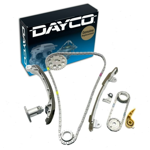 Dayco Engine Timing Chain Kit compatible with Toyota Corolla 2.4L L4 2009-2012 - Variable Valve Timing (VVT) Sprockets Not Included