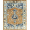 thumbnail image 2 of Mark&Day Outdoor Rugs, 8x10 Balk Traditional Indoor/Outdoor Bright Yellow Area Rug, Non Shedding Blue Orange Navy Carpet for Patio, Porch, Deck, Bedroom, Living Room or Kitchen (7'10" x 10'), 2 of 5