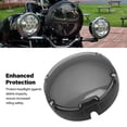 thumbnail image 3 of Headlamp Shell Cover, Enhanced Safety 7 Inch Motorcycle Headlight Housing Anti Aging Impact Resistant  for R18 R12 R1200 Ninet Rninet Gray,Transparent, 3 of 7