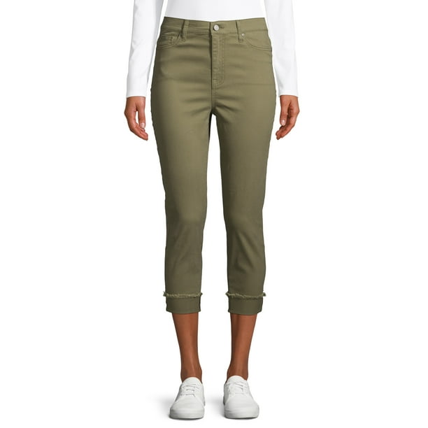 No Boundaries Juniors' Core Denim Capris