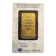 PAMP Suisse 1 oz Gold Minted Bar – In Plastic Deformed Assay