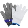 thumbnail image 1 of Guantes de cocina resistentes a cortes JKWG, guantes resistentes a cortes de nivel 5, guantes de cadena, guantes de carnicero, guantes para ostras para cortar mandolina, rebanar carne y, 1 of 5