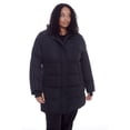 thumbnail image 2 of Alpine North, Aulavik Plus - Women's Vegan Down Recycled Mid-length Hooded Parka Coat (Plus Size) - Water Repellent, Windproof, Insulated Winter Jacket with Faux Fur, 2 of 10