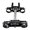 Black 233mm Centre Column, variant on 45mm/48mm Triple Tree Clamp Steering Stem Front Fork Triple Tree for Dirt Pit Bike Trail Pocket Bike Off-Road Motorcycle Taotao Apollo RFZ CRF70 XR70 CRF50 SSR SDG Coolster 50cc-150cc