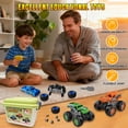 thumbnail image 2 of Monster truck desmontable Bugrtarey para niños de 3 a 8 años con taladro, 2 of 7