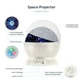 thumbnail image 5 of Globe Electric 5" LED Integrated Color Changing Space Projector Night Light, 91004374, 5 of 9
