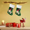 thumbnail image 4 of RXIRUCGD Knitted Christmas Stockings With Pockets Socks For Christmas Decorations, Green, 4 of 7