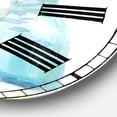 thumbnail image 3 of Designart 'Cottage Florals II' Farmhouse wall clock, 3 of 3