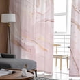 thumbnail image 3 of Abstract Streamline Marble Pattern Sheer Tulle Home ration Living Room Bedroom Cortinas Chiffon Window Curtains, 3 of 7