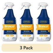 (3 pack) Farnam Broncoe Water-based Fly Spray with Citronella Scent for Horses, Dogs, and Premises 32 Ounces