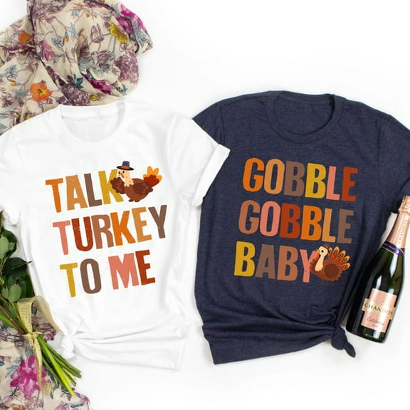 Funny Couples Thanksgiving Shirt, Couples Matching Shirt, Couples Friendsgiving Tshirt