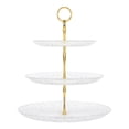 thumbnail image 2 of Agiferg 3-Tier Cupcake Stand Cake Dessert Wedding Event Party Display Tower Plate New, 2 of 2