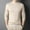 Beige, variant on Bcfgryg Male Turtleneck Sweater Slim Fit Velvet Sweater For Men Long Sleeve Pullover Sweater Stretch Casual Thermal Sweater Long Cardigan Men Beige L