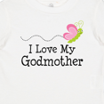 thumbnail image 4 of Inktastic I Love My Godmother Girls Baby T-Shirt, 4 of 5
