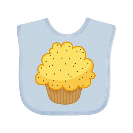 

Inktastic Lemon Poppyseed Muffin Gift Baby Boy or Baby Girl Bib