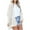 White, variant on Buigttklop Womens Crochet Cardigan Sweater Kimonos Boho Solid Color Oversized Fall Open Front Outwear
