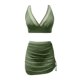 thumbnail image 3 of WILLBEST Traje de Baño Negro para Mujer, conjunto de Bikini de Cintura Alta con Falda de Baño, Trajes de Baño de Malla Tipo Pareo, 3 of 4