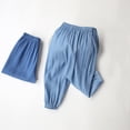 thumbnail image 5 of YTDSCS Kids Baby Boys Girls Casual Pant Basic Plain Soft 1-9T Toddler Summer Fall Cotton Linen Bloomers Pants Mosquito Pants Thin, 5 of 8