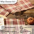 thumbnail image 5 of Split P Astor Plaid Red Table Runner 14" X 54", 5 of 5