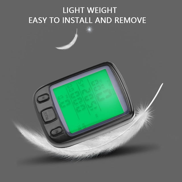 Bike Computer,Bike Computer Outdoor Cycling Waterproof Bike Odometer Multifunction Bicycle Computer Riding Accessory