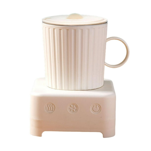 Enfriador de bebidas Macarena eléctrico 400ml para coche escritorio Máquina para hacer hielo