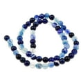 thumbnail image 3 of Cuentas a rayas, espaciador suelto, joyería a granel, collar artesanal 6 mm, 3 of 9