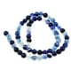 thumbnail image 3 of de natural azul Rayas sueltas espaciador Joyería Crfats Collar 4 mm 6 mm 8 mm 10 mm, 3 of 9