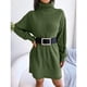 thumbnail image 1 of Vestido de Suéter Nikou de Manga Larga con Cuello Alto para Mujer Primavera Otoño Invierno 2022, 1 of 9