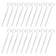 thumbnail image 3 of 20pcs Brochetas de acero inoxidable Bargadrones Bargadoras de carne Cocina Barbacovia Barbeyas Barbacoa reutilizable palitos, 3 of 5