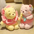 thumbnail image 4 of Disney-muñeco de peluche suave y cómodo para niños, muñeco de peluche con diseño de oso Puff, fresa, Winnie The Pooh, regalo de Navidad, 4 of 4