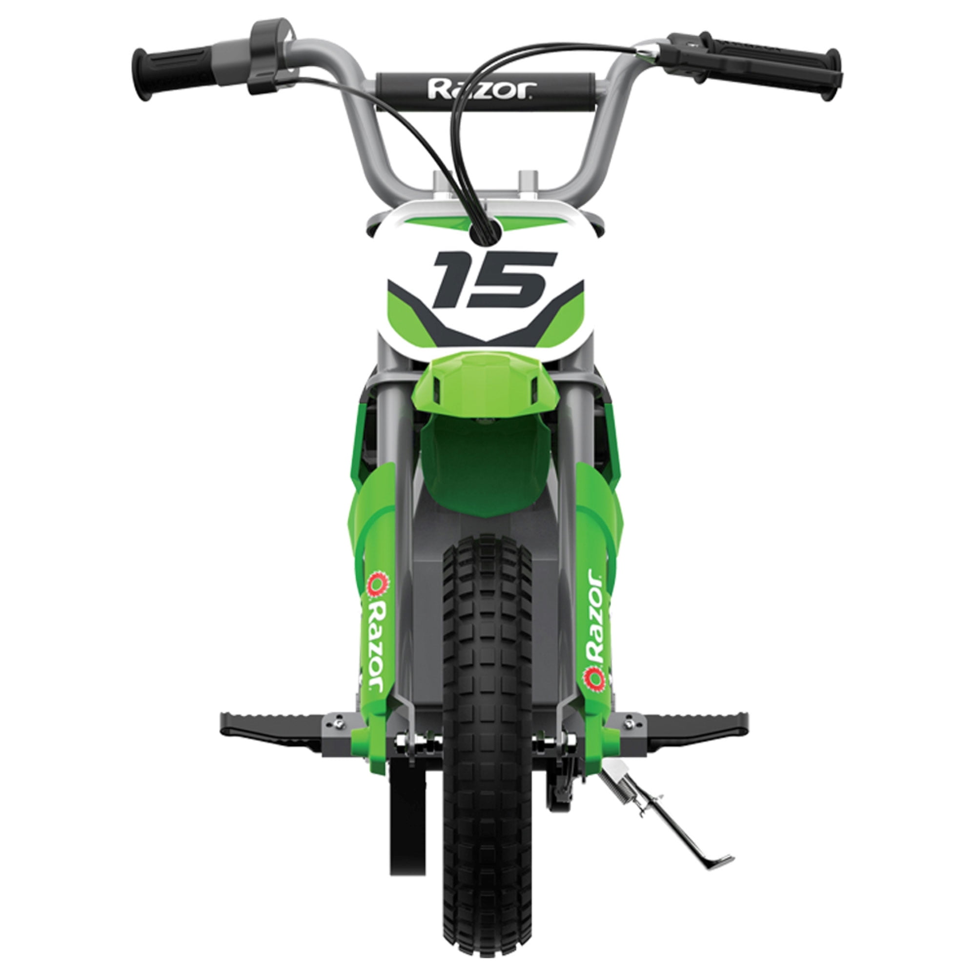 Razor MX400 Dirt Rocket Electric Bike, Age 8+, 14 Mph, 30-Min Run, 140lb Max, Green