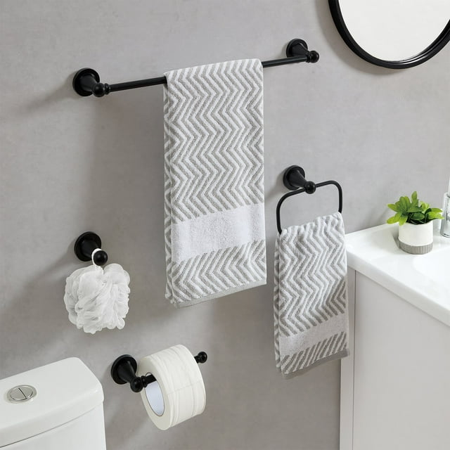 details by Becki Owens Nadine 4-Piece Bath Rod Set