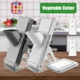 thumbnail image 1 of Dash Safe Slice Mandoline Slicer  Kitchen Stainless Steel Food Cutter for Vegetable Fruit Cheese   Adjustable Thickness Grater & Slicer for Kitchen, 1 of 7